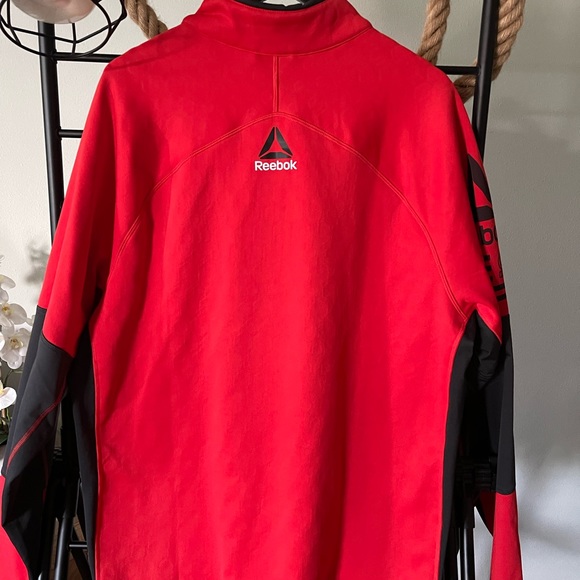 Reebok Hexawarm rio red sweatshirt men’s sz:XL - Picture 4 of 6